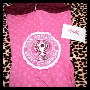 Vintage VS Pink Laundry Bag Bedroom Set Bag